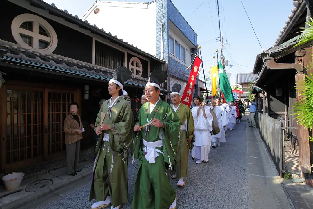Shuki Reitaisai (annual autumn festival), Togyo-shiki (portable shrine procession)／Goryojinja Shrine