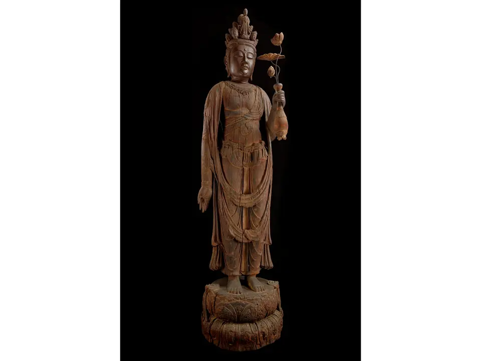 秘仏十一面観音立像特別御開扉／大安寺