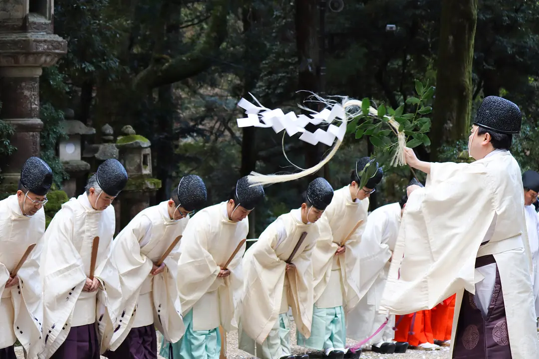 年越大祓式／春日大社