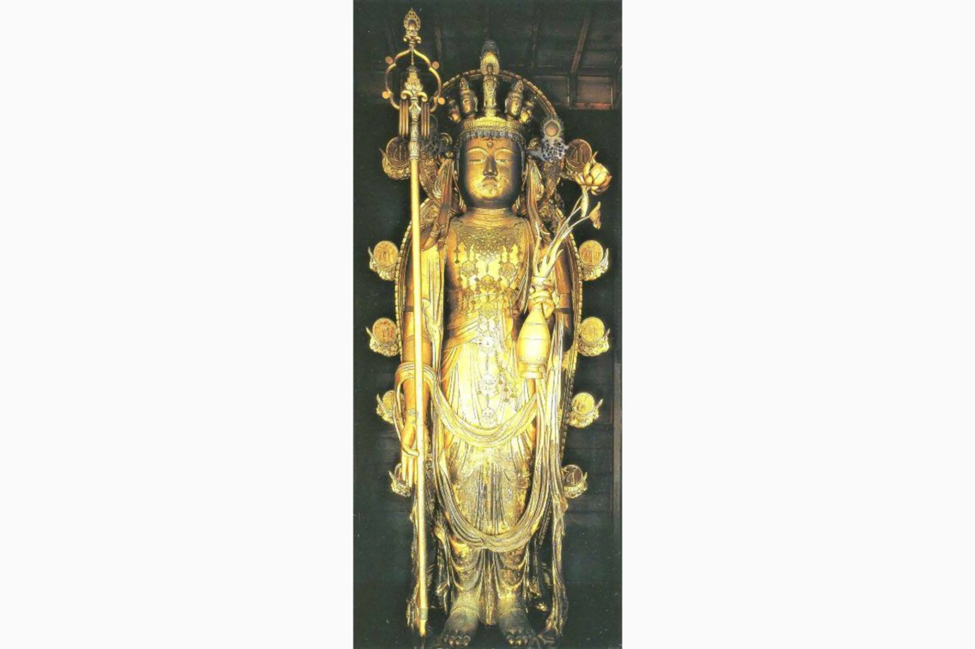 四王堂 十一面観音(重要文化財) 写真提供：西大寺