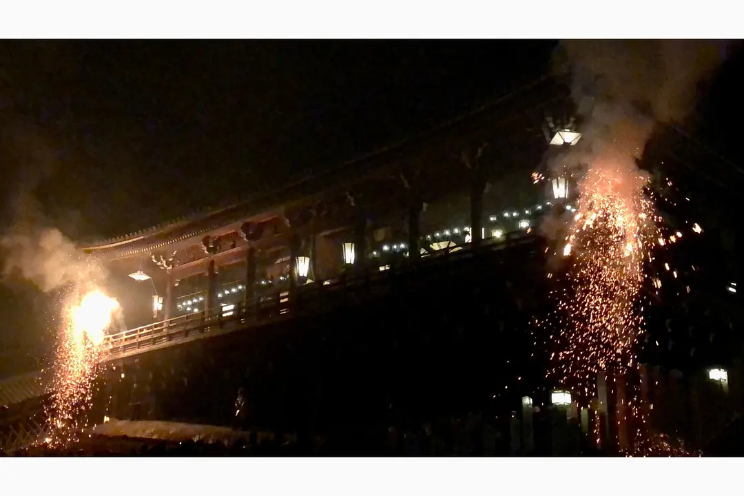 A repentance ceremony that has continued for more than 1270 years: Shuni-e／Todaiji Temple