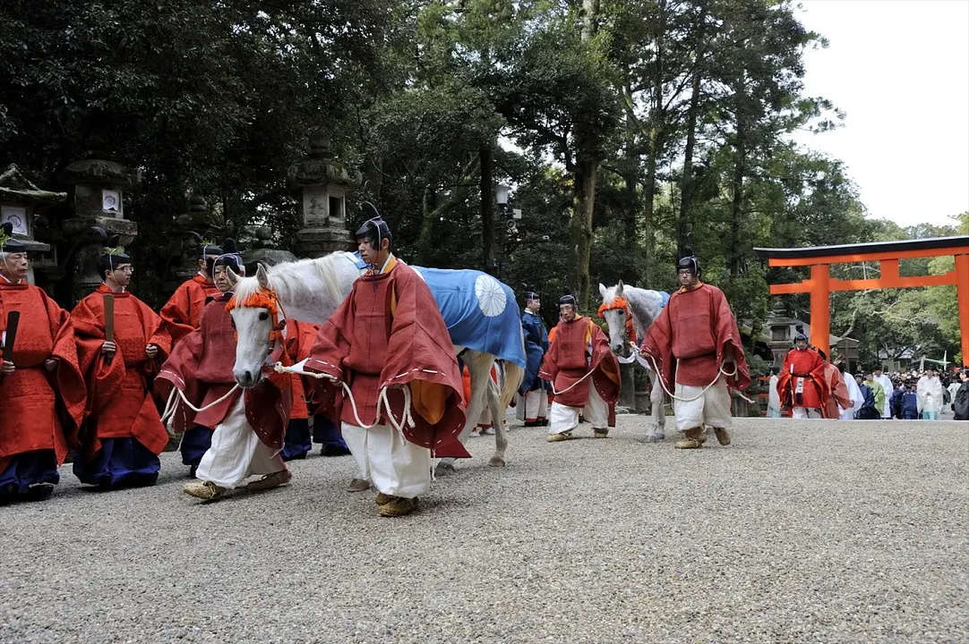 日本三大勅祭の1つ。春日祭／春日大社　※拝観不可